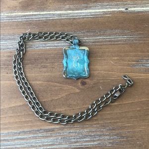 Rustic/Vintage Looking ‘E’ Necklace